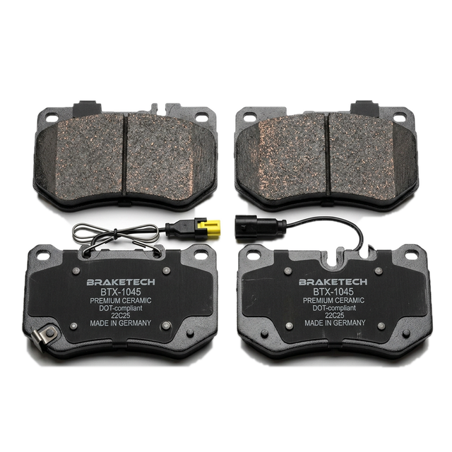 Ceramic brake pad set