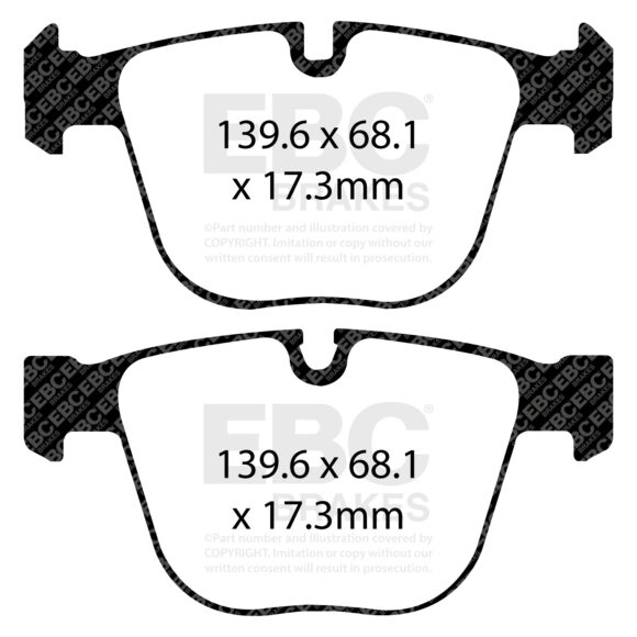 Brake pad bmw