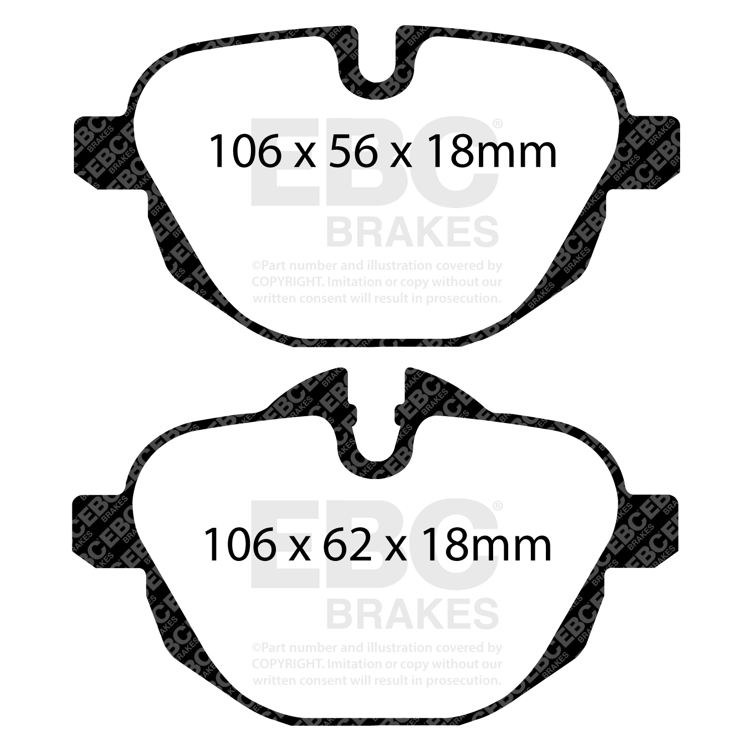 DPX2047r Brake pad bmw