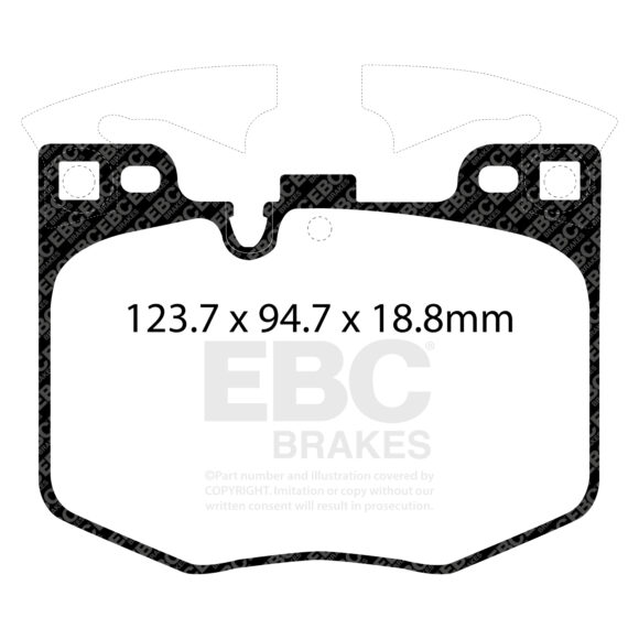 Brake pad bmw