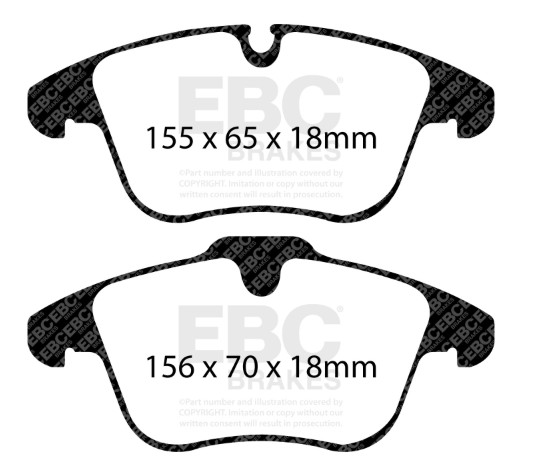 Df2 EBC break pads