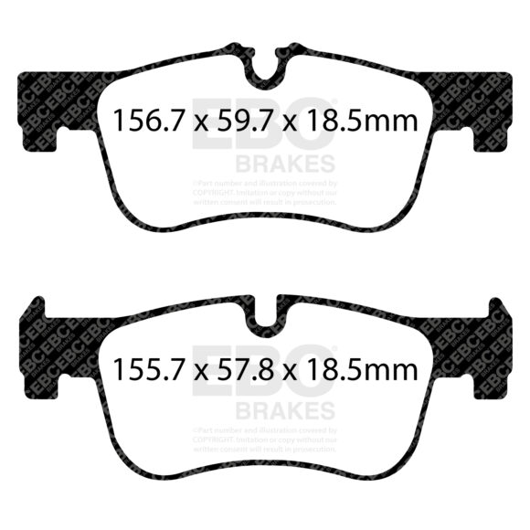 Brake pads BMW