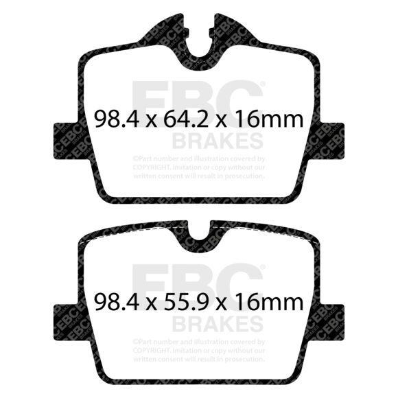 Brake pad bmw