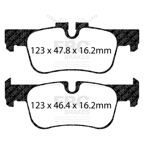 Brake pad bmw