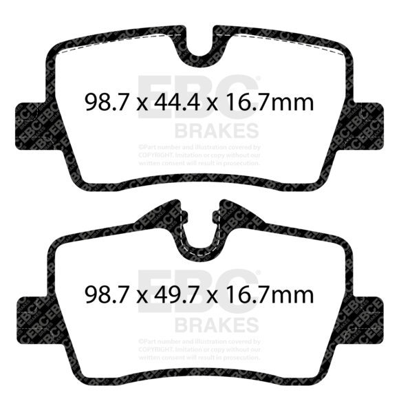 Brake pad bmw