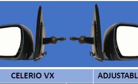 celerio vx mirror